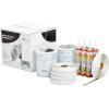 imageDicor 435CKW Tufflex PVC RV Roofing Installation Kit WhiteGrey