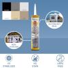 imageDicor 501LSW1 HAPSFree SelfLeveling Lap Sealant for horizontal surfaces  103 Oz White Secure Ideal for RV Roofing Maintenance Repair Appliance ApplicationIvory