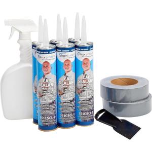 imageDicor CS112KIT SealTite Corner Seal Kit  Flexible RV Weatherproofing  15quot x 50