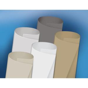 imageDicor DFII85D35 DiFlex II 35 x 8 6quot TPO Rolled Roofing Bright White 35 Foot x 8 Foot 6 Inch