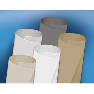 imageDicor DFII85V25 DIFlex II TPO UV Resistant RV Roofing Membrane Material Ivory85 Foot x 21 Foot