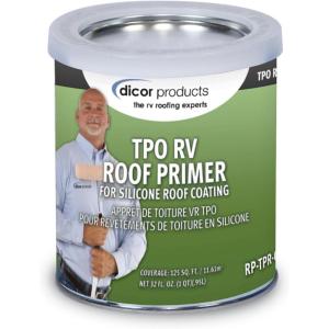 imageDicor RPMRRIPQ Metal Roof Rust Inhibitive Primer  Arctic White 1 QuartTPO Roof Primer