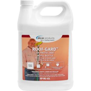 imageDicor RPRG320S Rubber Roof Protectant  32 oz  White  LongLasting and Durable1 Gallon