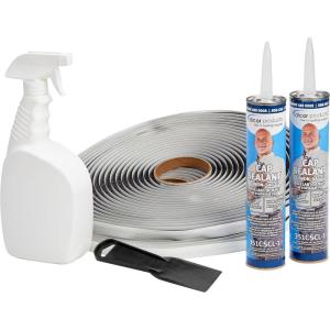 imageDicor WRK1 Standard SealTite Reseal Kit  Includes Enough RV Trailer Motorhome Repair Tape for 6 to 8 Windows  White